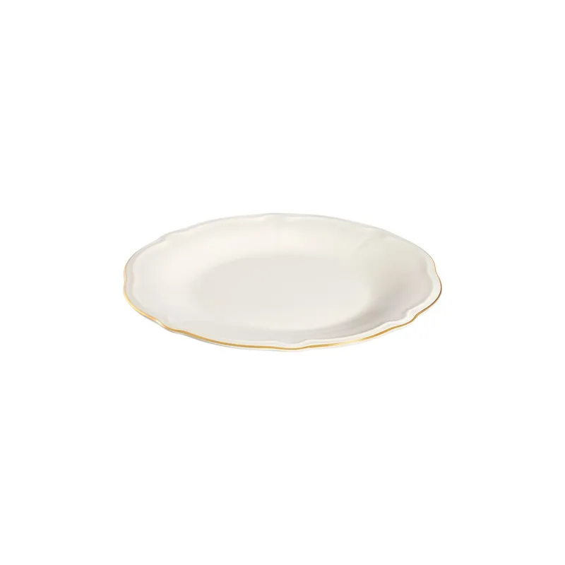 Spisestel (24 dele) Opviq Altin File Fulya 24 (32 x 36 x 41 cm) Hvid guld - Hvid og guld - Husholdning - Servering & opdækning - Tallerkener
