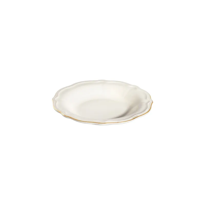 Spisestel (24 dele) Opviq Altin File Fulya 24 (32 x 36 x 41 cm) Hvid guld - Hvid og guld - Husholdning - Servering & opdækning - Tallerkener