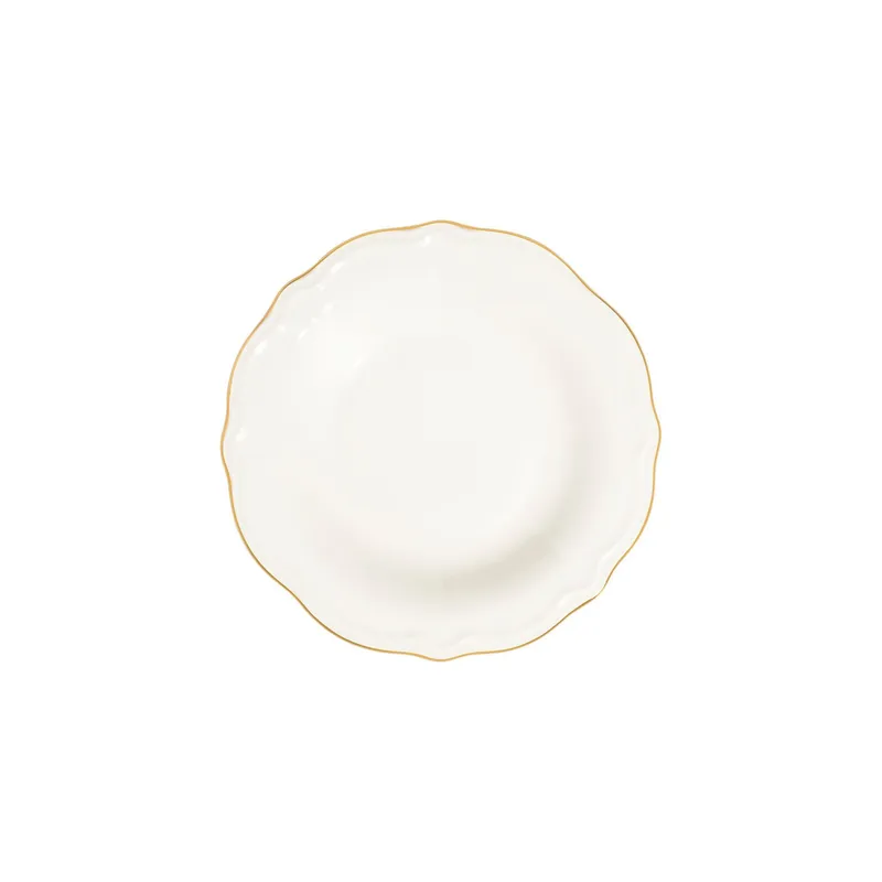 Spisestel (24 dele) Opviq Altin File Fulya 24 (32 x 36 x 41 cm) Hvid guld - Hvid/guld - Husholdning - Servering & opdækning - Tallerkener