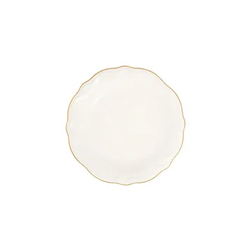 Spisestel (24 dele) Opviq Altin File Fulya 24 (32 x 36 x 41 cm) Hvid guld - Hvid/guld - Husholdning - Servering & opdækning - Tallerkener