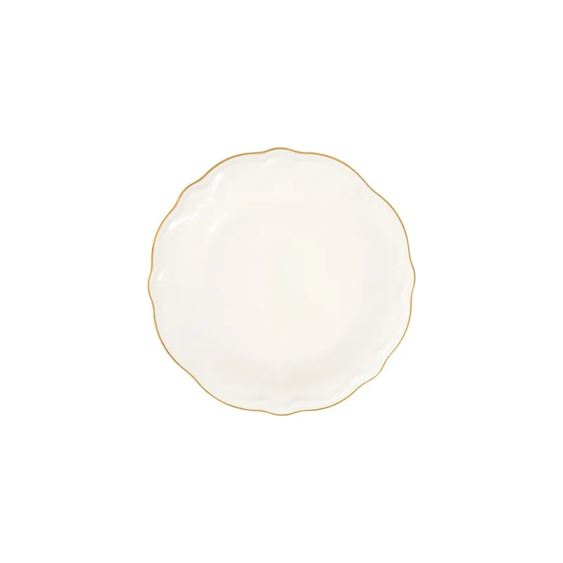 Spisestel (24 dele) Opviq Altin File Fulya 24 (32 x 36 x 41 cm) Hvid guld - Hvid/guld - Husholdning - Servering & opdækning - Tallerkener