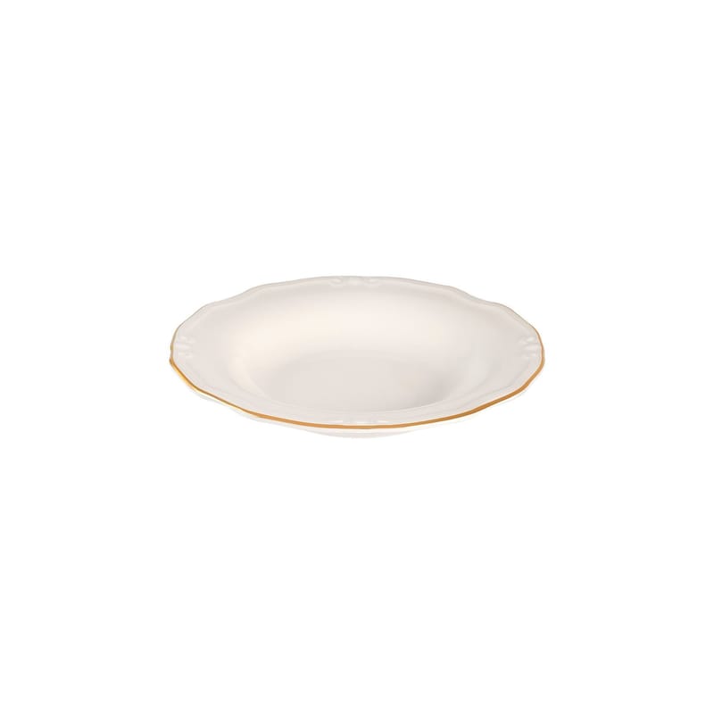 Spisestel (24 dele) Opviq Altin Yaldiz Tiffany 24 (32 x 36 x 41 cm) Hvid Guld - Hvid og guld - Husholdning - Servering & opdækning - Tallerkener