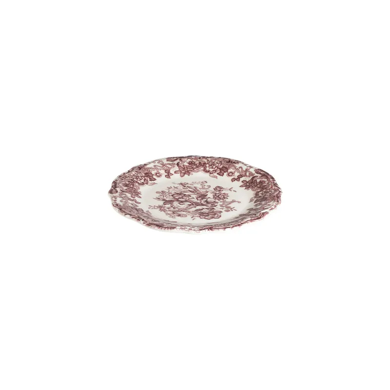Spisestel (24 dele) Opviq Antigue Fulya 24 (32 x 36 x 41 cm) Hvid Mørk bordeaux - Hvid og mørk bordeaux - Husholdning - Servering & opdækning - Tallerkener
