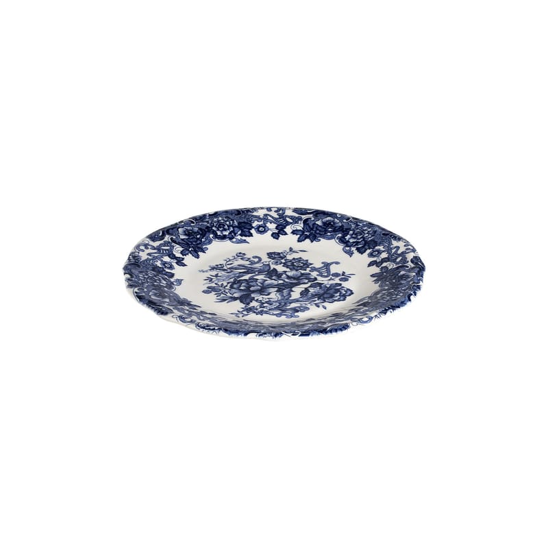 Spisestel (24 dele) Opviq Emerala Blue Fulya 24 (32 x 36 x 41 cm) Hvid blå - Hvid og blå - Husholdning - Servering & opdækning - Tallerkener