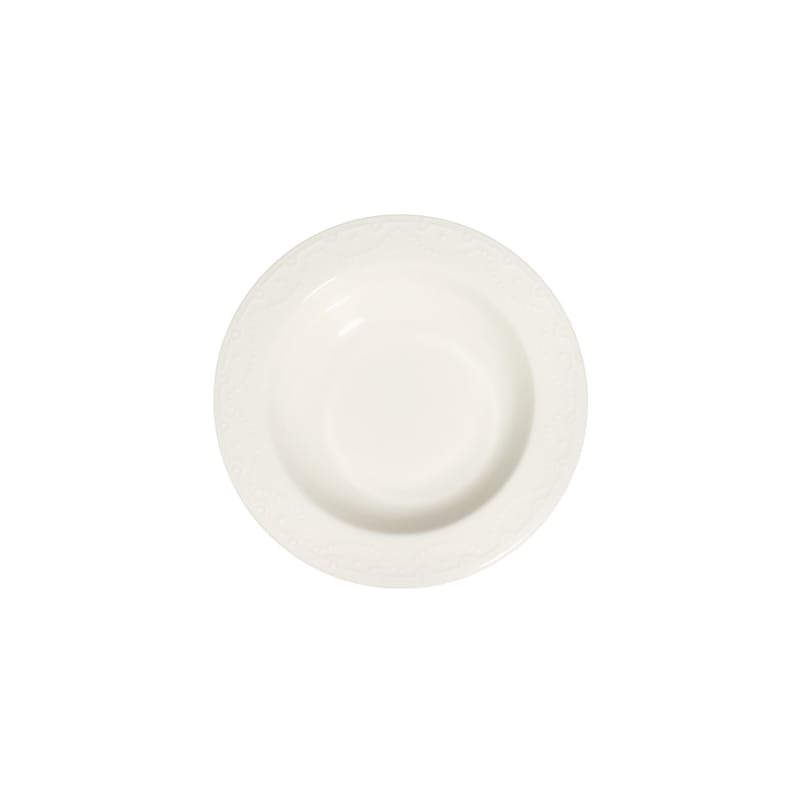 Spisestel (24 dele) Opviq Zincir 24 (32 x 36 x 41 cm) Hvid - Hvid - Husholdning - Servering & opdækning - Tallerkener