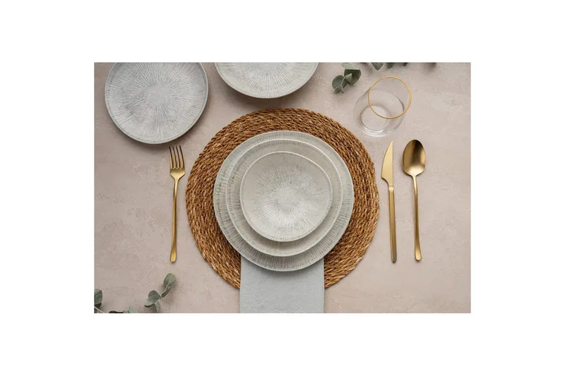 Spisestel (24 Dele) Sylreth Multifarvet - Multifarvet - Husholdning - Servering & opdækning - Tallerkener - Servicesæt & tallerkner sæt