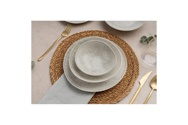 Spisestel (24 Dele) Sylreth Multifarvet - Multifarvet - Husholdning - Servering & opdækning - Tallerkener - Servicesæt & tallerkner sæt