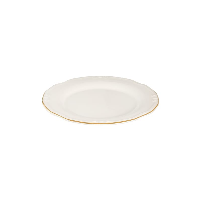 Spisestel (53 dele) Opviq Altin Yaldiz Tiffany 53 (53 x 33 x 36 cm) Hvidguld - Hvid og guld - Husholdning - Servering & opdækning - Tallerkener