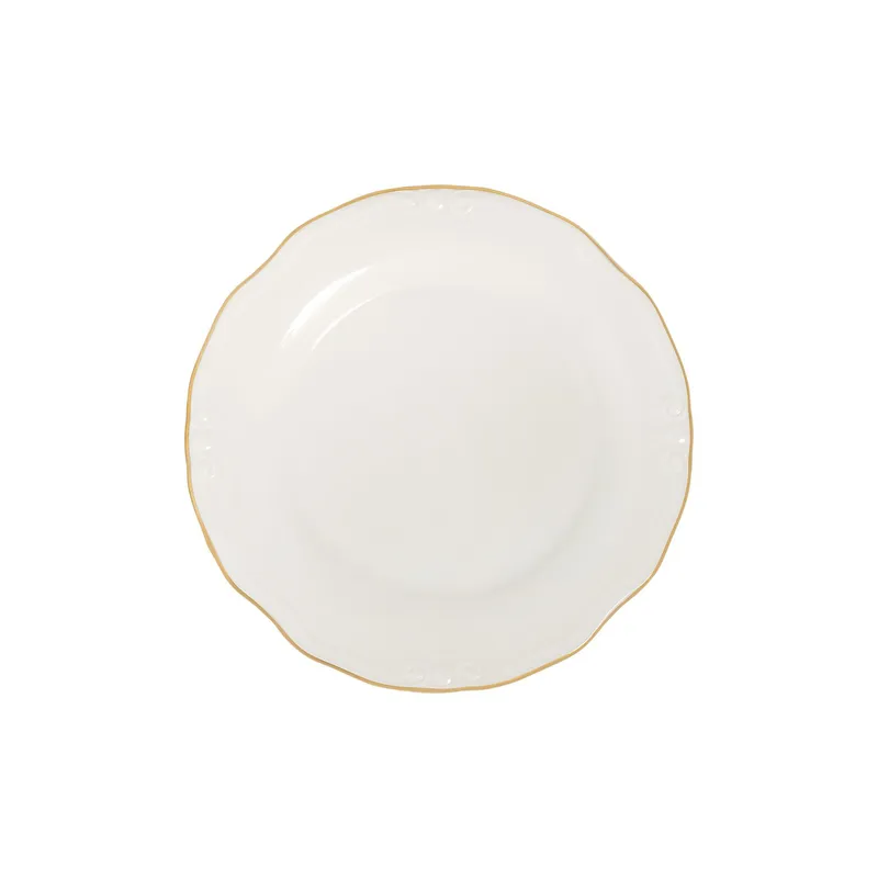 Spisestel (53 dele) Opviq Altin Yaldiz Tiffany 53 (53 x 33 x 36 cm) Hvidguld - Hvid og guld - Husholdning - Servering & opdækning - Tallerkener