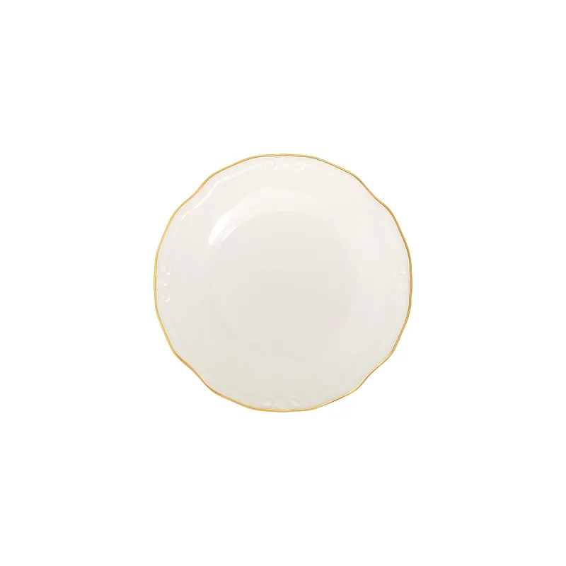 Spisestel (53 dele) Opviq Altin Yaldiz Tiffany 53 (53 x 33 x 36 cm) Hvidguld, Hvid og guld