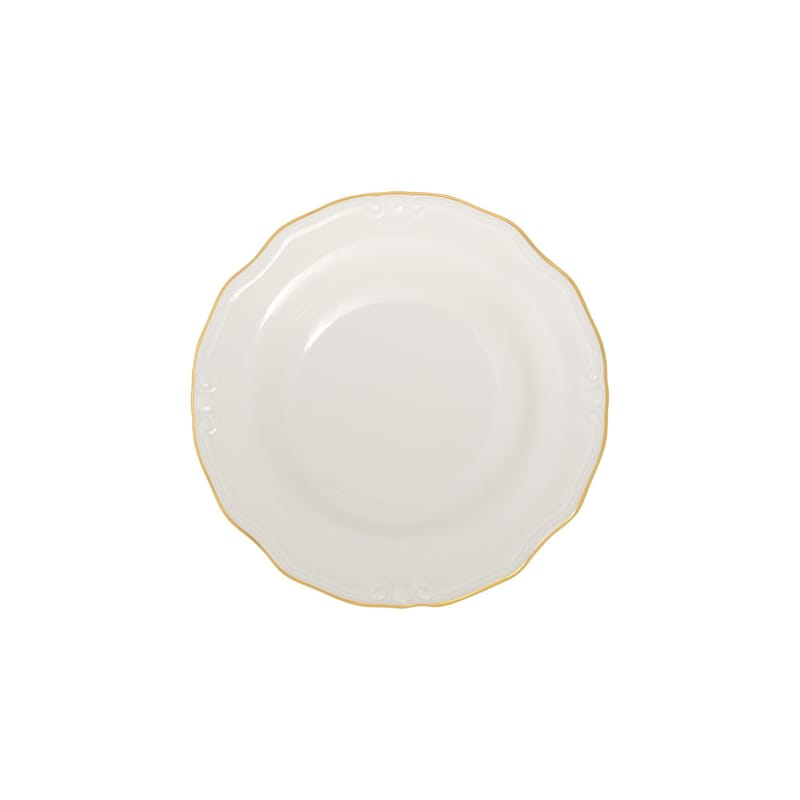 Spisestel (53 dele) Opviq Altin Yaldiz Tiffany 53 (53 x 33 x 36 cm) Hvidguld - Hvid og guld - Husholdning - Servering & opdækning - Tallerkener
