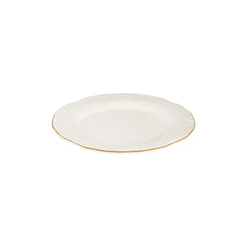 Spisestel (53 dele) Opviq Altin Yaldiz Tiffany 53 (53 x 33 x 36 cm) Hvidguld - Hvid/guld - Husholdning - Servering & opdækning - Tallerkener