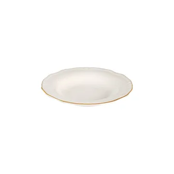 Spisestel (53 dele) Opviq Altin Yaldiz Tiffany 53 (53 x 33 x 36 cm) Hvidguld - Hvid/guld - Husholdning - Servering & opdækning - Tallerkener