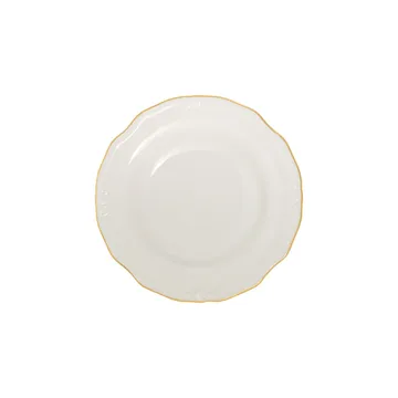 Spisestel (53 dele) Opviq Altin Yaldiz Tiffany 53 (53 x 33 x 36 cm) Hvidguld - Hvid/guld - Husholdning - Servering & opdækning - Tallerkener