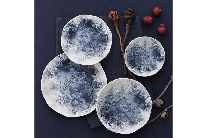 Subatan Tallerkensæt 24 dele - Porcelæn / Hvid - Husholdning - Servering & opdækning - Tallerkener - Servicesæt & tallerkner sæt