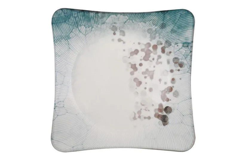 Subatan Tallerkensæt 24 dele - Porcelæn/Flerfarvet - Husholdning - Servering & opdækning - Tallerkener - Servicesæt & tallerkner sæt