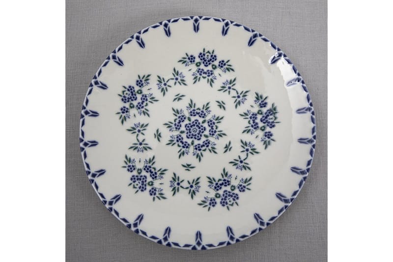 Subatan Tallerkensæt 24 Dele - Porcelæn/Hvid - Husholdning - Servering & opdækning - Tallerkener