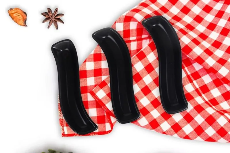 Tallerkensæt 3 stk, Sort