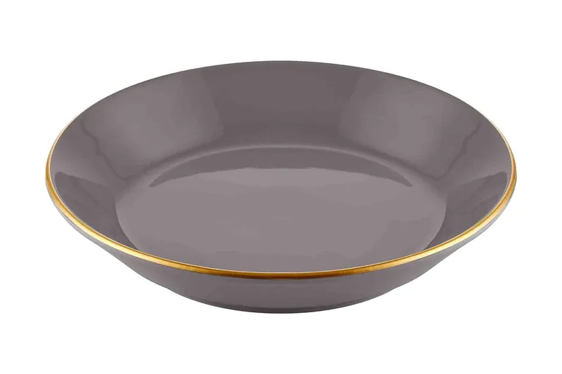 Tallerkensæt 6 stk, Grå