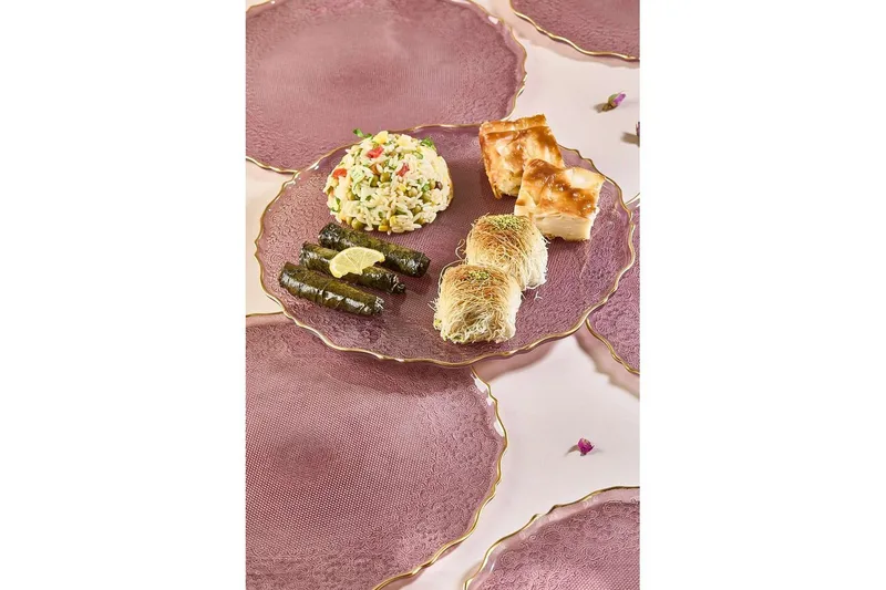 Tharos Tallriksset 28 cm - Plommon - Husholdning - Servering & opdækning - Tallerkener