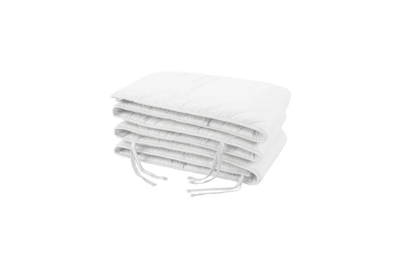 Sengerand vugge 25 x 260 cm, Hvid