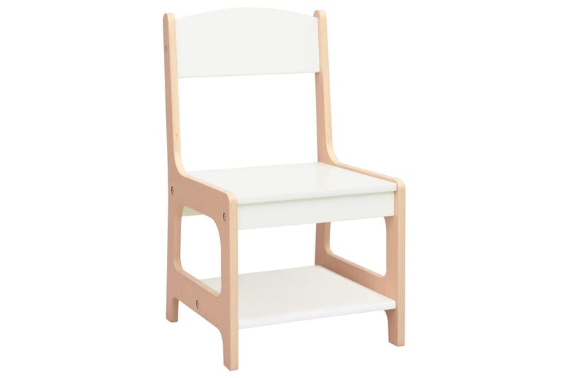 børnebord med 2 stole MDF - Brun - Møbler - Børnemøbler - Børneborde