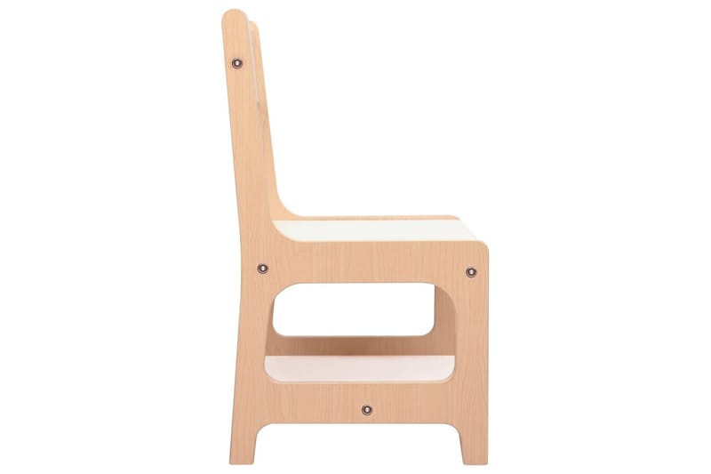børnebord med 2 stole MDF - Brun - Møbler - Børnemøbler - Børneborde