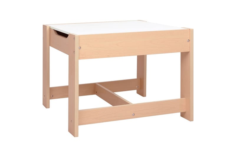 børnebord med 2 stole MDF - Brun - Møbler - Børnemøbler - Børneborde