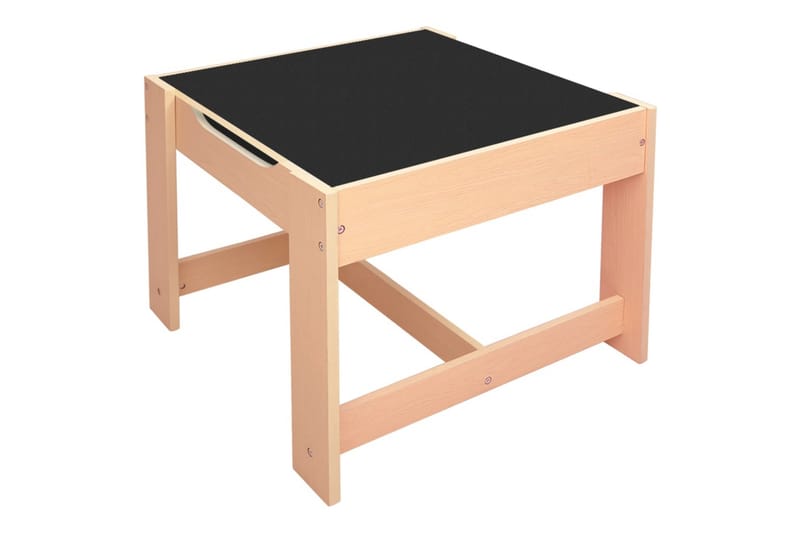 børnebord med 2 stole MDF - Brun - Møbler - Børnemøbler - Børneborde