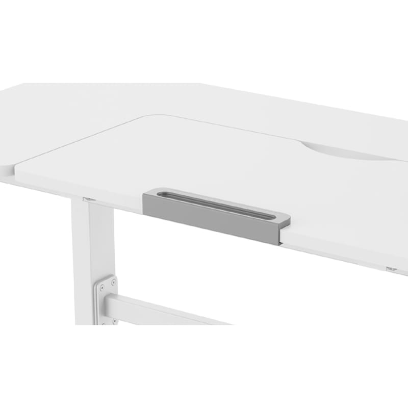 Børneskrivebord HOME4YOU Ergo Kid med 1 motor 112x60x56-80 cm Hvid - Hvid - Møbler - Børnemøbler - Børneborde - Skrivebord børn