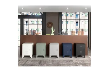 Natbord Bronxx Blå - Blå - Møbler - Børnemøbler - Børneborde - Sengebord børn