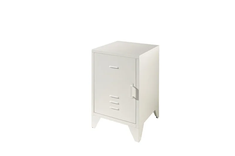 Natbord Bronxx Hvid - Hvid - Møbler - Børnemøbler - Børneborde - Sengebord børn