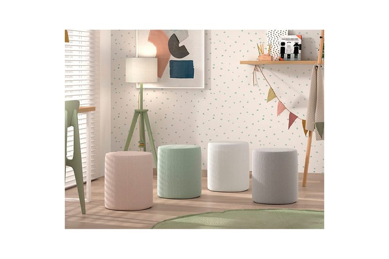 Natbord Moon Hvid - Hvid - Møbler - Børnemøbler - Børneborde - Sengebord børn