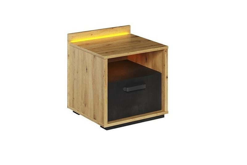 Rathmore Børnesengebord 47 cm - Sort - Møbler - Børnemøbler - Børneborde - Sengebord børn