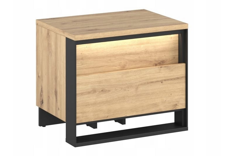 Rathmore Børnesengebord 48 cm - Sort - Møbler - Børnemøbler - Børneborde - Sengebord børn