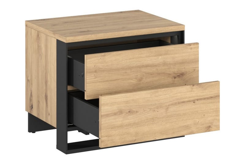 Rathmore Børnesengebord 48 cm - Sort - Møbler - Børnemøbler - Børneborde - Sengebord børn