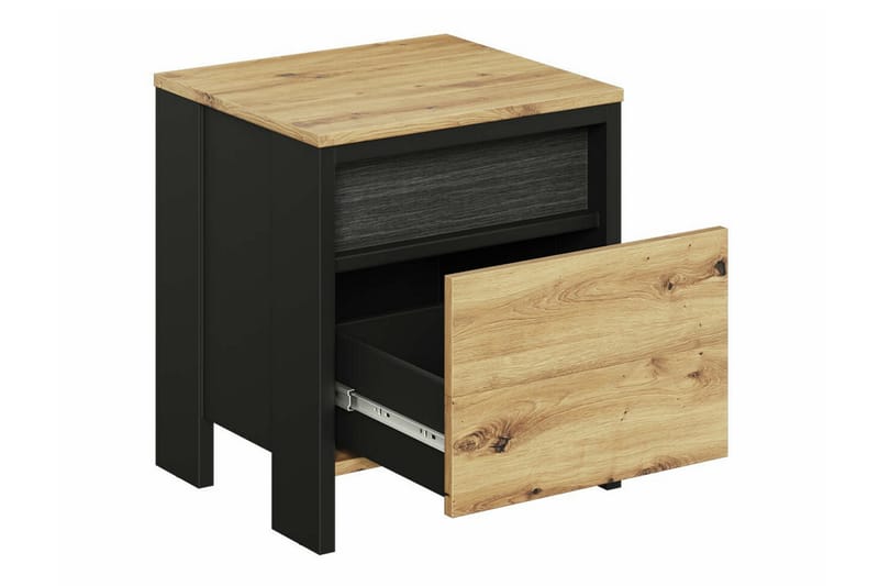 Rathmore Børnesengebord 51 cm - Sort - Møbler - Børnemøbler - Børneborde - Sengebord børn