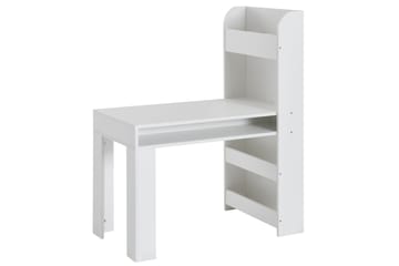 Barnskrivbord Wohnling Vit - Møbler - Børnemøbler - Børneborde - Skrivebord børn