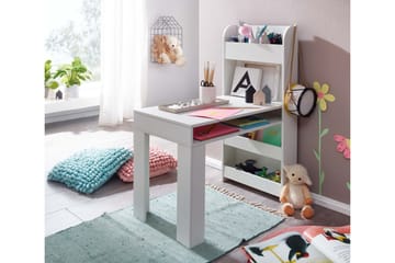 Barnskrivbord Wohnling Vit - Møbler - Børnemøbler - Børneborde - Skrivebord børn