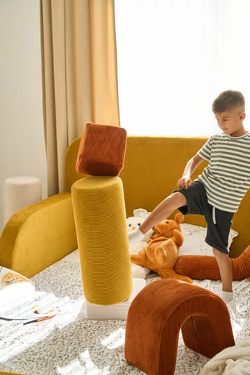 Børneseng Atelier Del Sofa Funbed Double (115 x 90 x 210 cm) Sennep - Sennep - Møbler - Børnemøbler - Børneseng & juniorseng