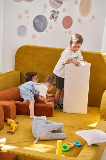 Børneseng Atelier Del Sofa Funbed Double (115 x 90 x 210 cm) Sennep - Sennep - Møbler - Børnemøbler - Børneseng & juniorseng