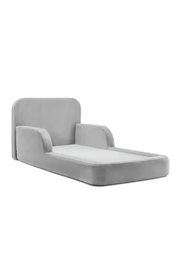 Børneseng Atelier Del Sofa Funbed Enkelt (90 x 90 x 210 cm) Grå - Grå - Møbler - Børnemøbler - Børneseng & juniorseng