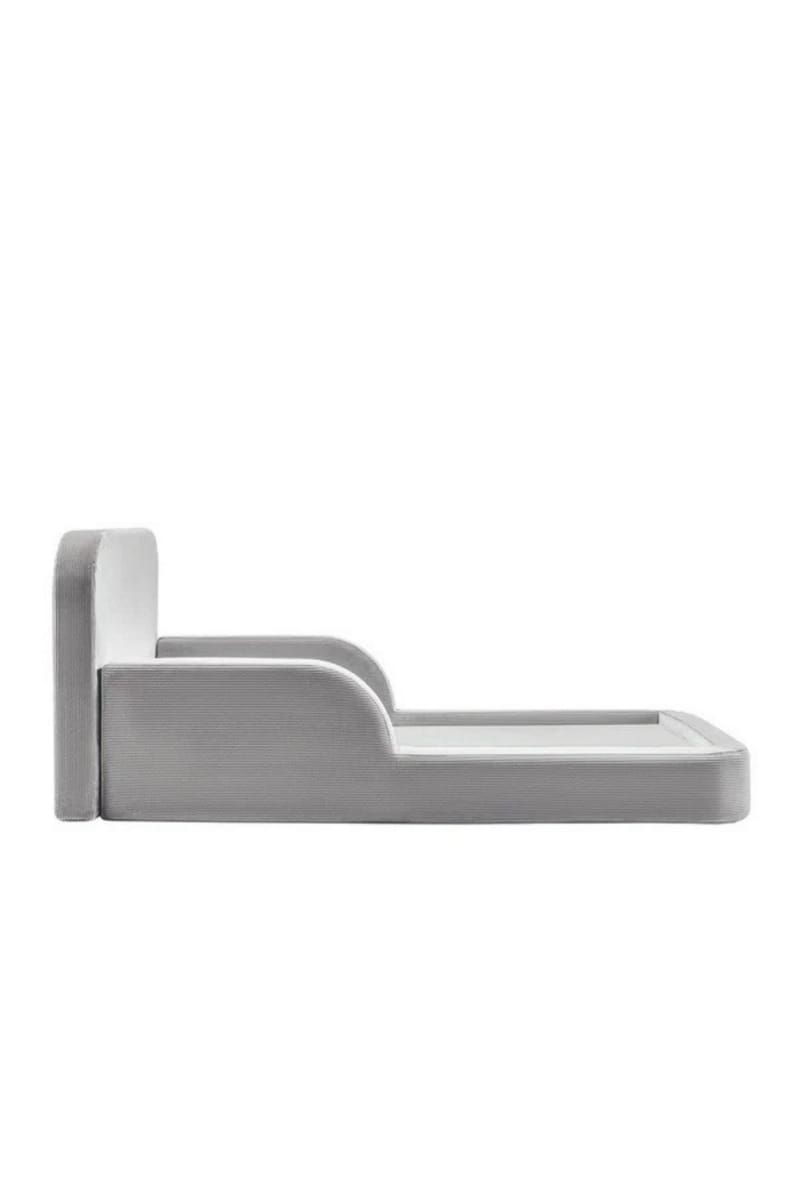 Børneseng Atelier Del Sofa Funbed Enkelt (90 x 90 x 210 cm) Grå - Grå - Møbler - Børnemøbler - Børneseng & juniorseng