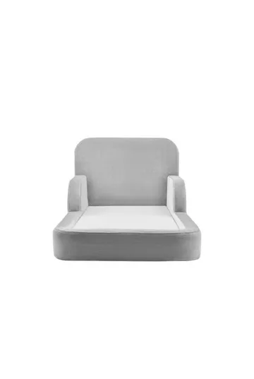 Børneseng Atelier Del Sofa Funbed Enkelt (90 x 90 x 210 cm) Grå - Grå - Møbler - Børnemøbler - Børneseng & juniorseng