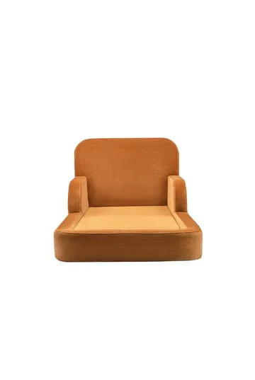 Børneseng Atelier Del Sofa Funbed Enkelt (90 x 90 x 210 cm) Tile Red - Tile Red - Møbler - Børnemøbler - Børneseng & juniorseng