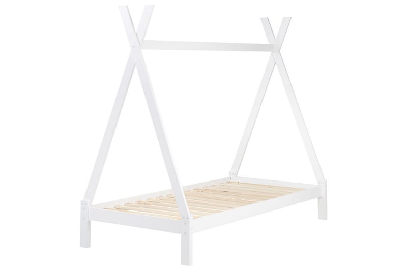 Børneseng Devay - Hvid - Møbler - Børnemøbler - Børneseng & juniorseng - Husseng