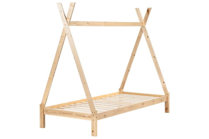 Børneseng Devay - Lyst træ - Møbler - Børnemøbler - Børneseng & juniorseng - Husseng