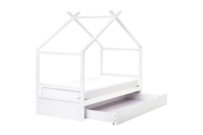 Børneseng Orgeval - Hvid - Møbler - Børnemøbler - Børneseng & juniorseng - Husseng