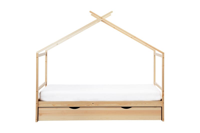 Børneseng Orgeval - Lyst træ - Møbler - Børnemøbler - Børneseng & juniorseng - Husseng