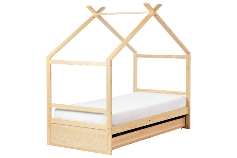 Børneseng Orgeval - Lyst træ - Møbler - Børnemøbler - Børneseng & juniorseng - Husseng